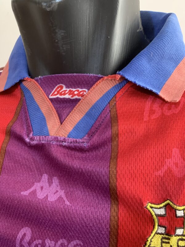 Barcelona 1995/97 Home Kappa #9 Ronaldo ( P ) - Image 3