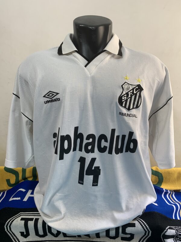 Santos 2000 Home Umbro #14 Michel ( GG )