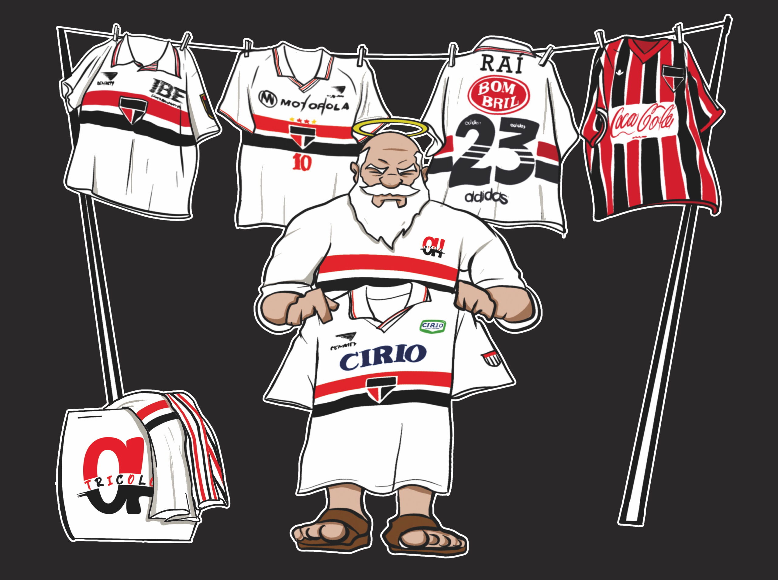 Camiseta As camisas do Raí - Imagem 3